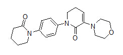 5,6-二氢-3-(4-吗啉基)-1-[4-(2-氧代-1-哌啶基)苯基]-2(1H)-吡啶酮.jpg