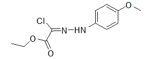 [(4-甲氧基苯基)肼基]氯乙酸乙酯.jpg