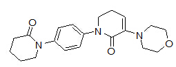 5,6-二氢-3-(4-吗啉基)-1-[4-(2-氧代-1-哌啶基)苯基]-2(1H)-吡啶酮.jpg