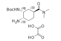 (1R,2S,5S)-1-氨基-4-(二甲基氨基羰基) -环己基-2-氨基甲酸叔丁酯草酸盐.jpg