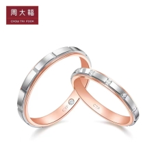 周大福双色18K金钻石戒指2800元起.jpg